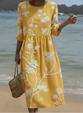 Cathleen | Elegant Floral Dress