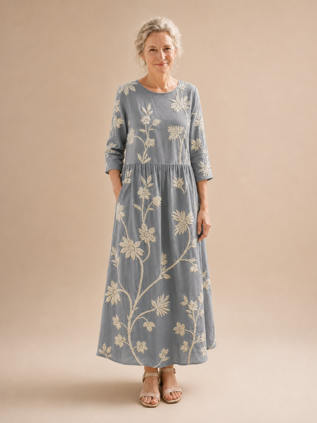 Sydnee | Elegant Floral Dress