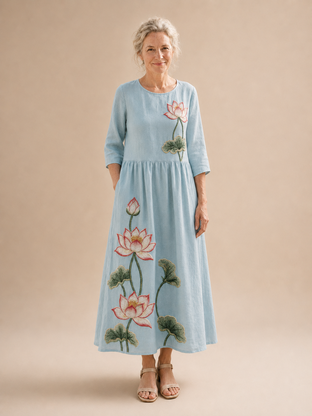 Katherine | Elegant Floral Dress