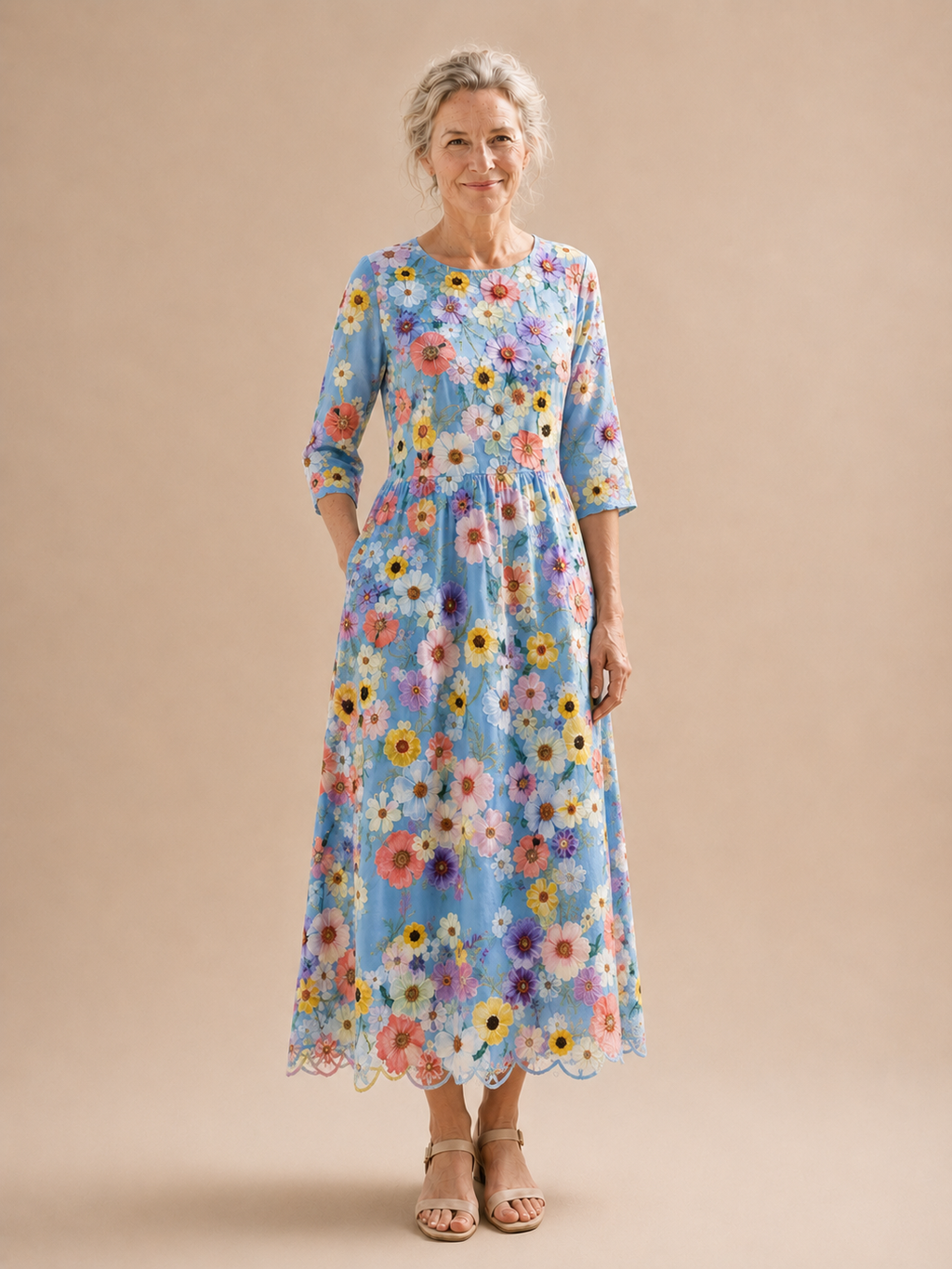 Mavourneen | Elegant Floral Dress