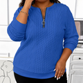 Willow | Classic Cable Zip Sweater