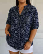 Camila | Elegant Blouse with Pocket