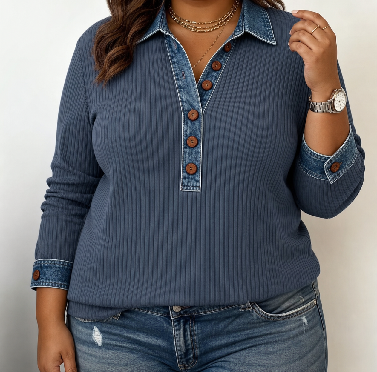 Clara | Everyday Ribbed Knit Top