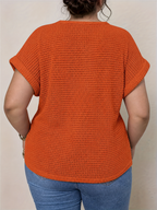 Violet | Detailed Knitted Top