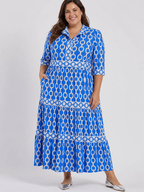 HAZEL | Chain Link Midi Dress