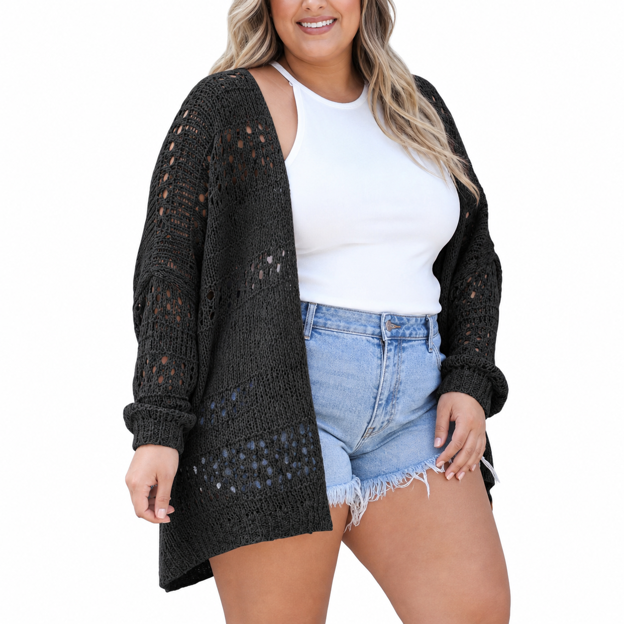 NAOMI | Lightweight Oversized Boho Summer Cardigan