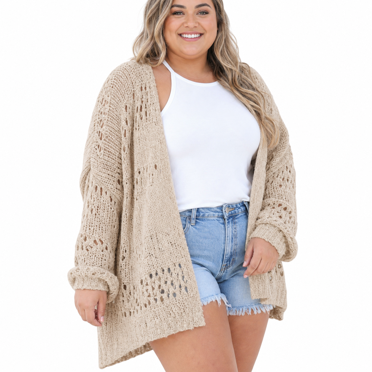 NAOMI | Lightweight Oversized Boho Summer Cardigan
