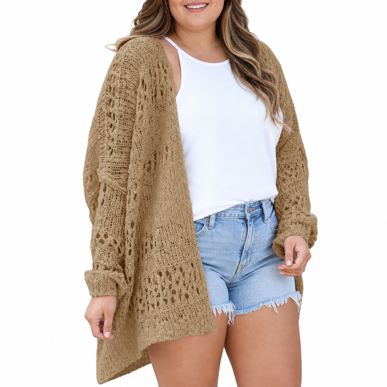 NAOMI | Lightweight Oversized Boho Summer Cardigan