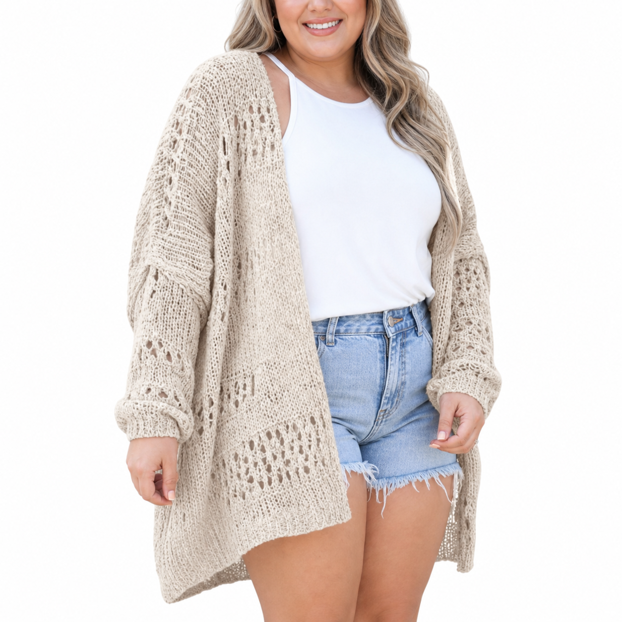 NAOMI | Lightweight Oversized Boho Summer Cardigan