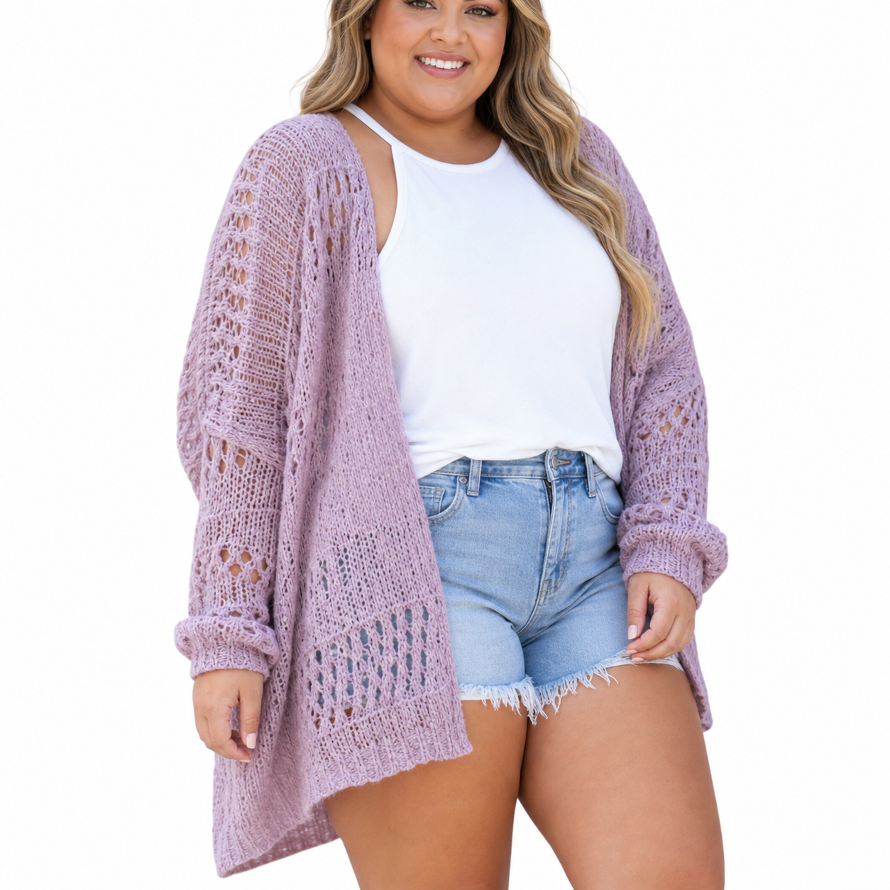 NAOMI | Lightweight Oversized Boho Summer Cardigan